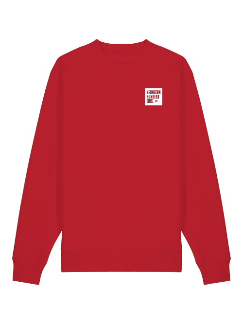 Neunzehn Hundert Eins Sweatshirt – Blockschrift trifft Blockgefühl